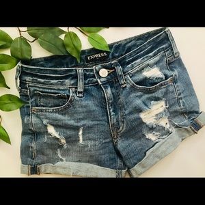 Express Jean Shorts!!